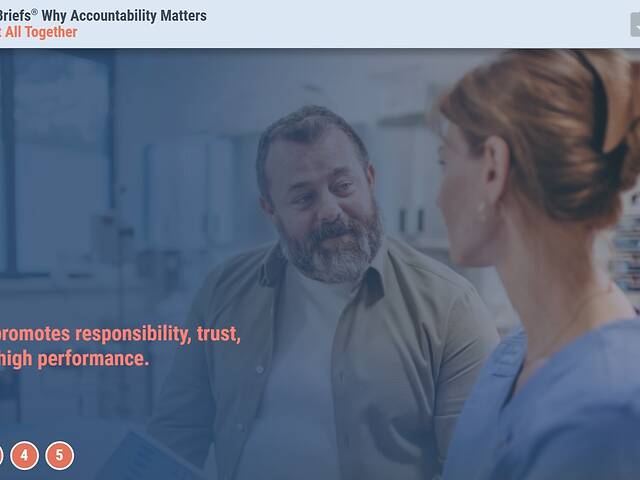 TrainingBriefs® Why Accountability Matters